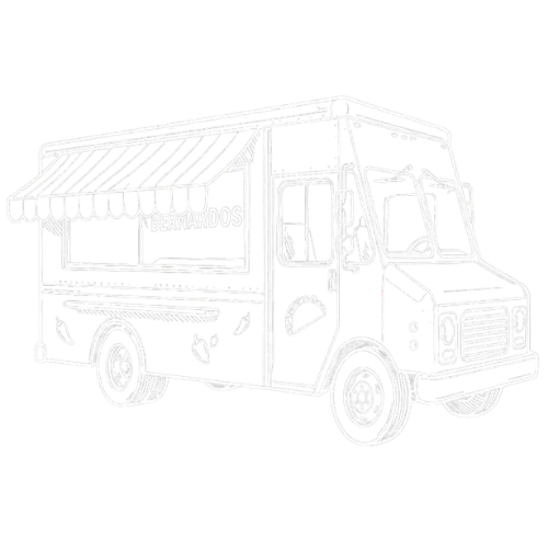 Illustration of Bernardo's Burritos food truck